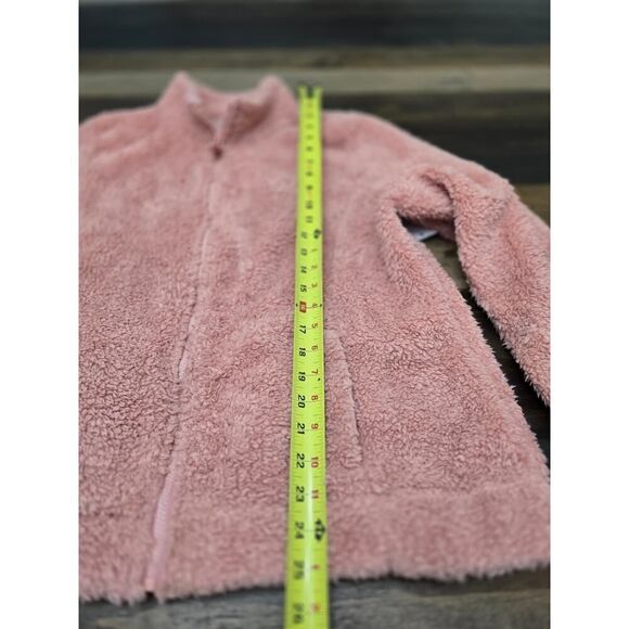 Croft & Barrow The Cozy Sherpa Jacket Fleece Faux Furr Pink Nikta Size XL - Picture 8 of 9